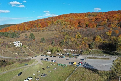 Igazi októberi színkavalkádban túrázhatott az újraindítottt Hunyadi teljesítménytúra 268 résztvevője