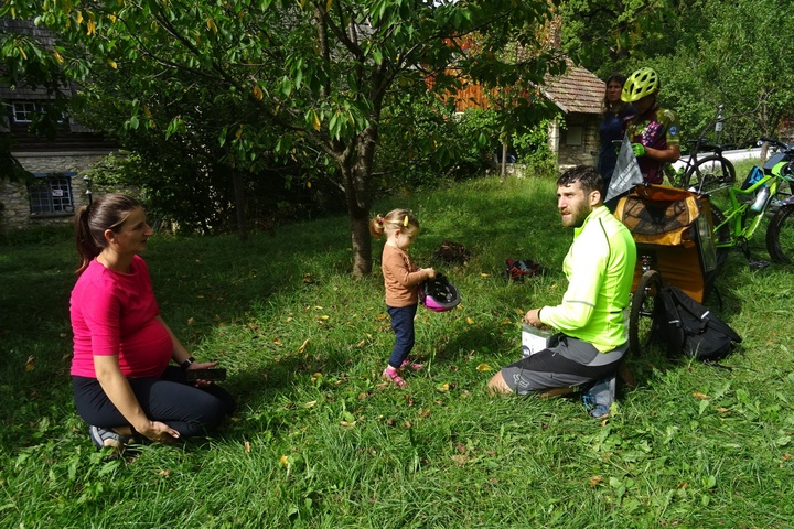Mike Eliza, a Kós teljesítménytúra legfiatalabb résztvevője